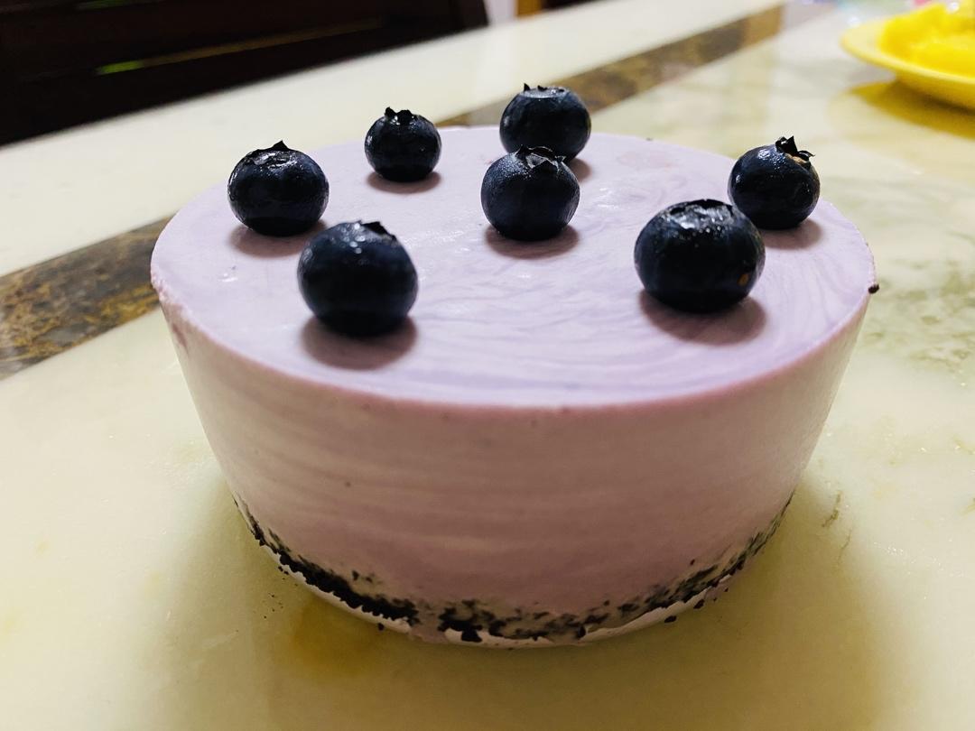 蓝莓酸奶慕斯