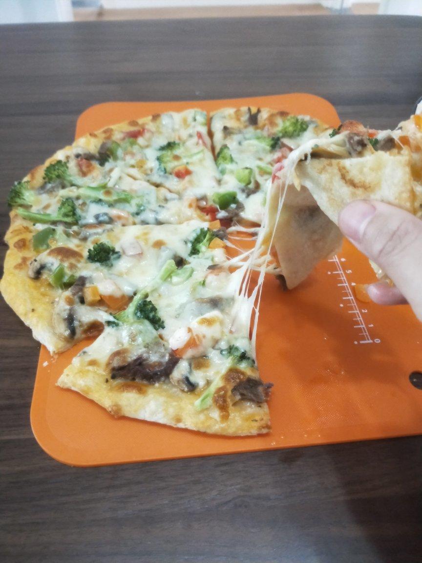 新手披萨饼皮pizza(能开餐厅那种)