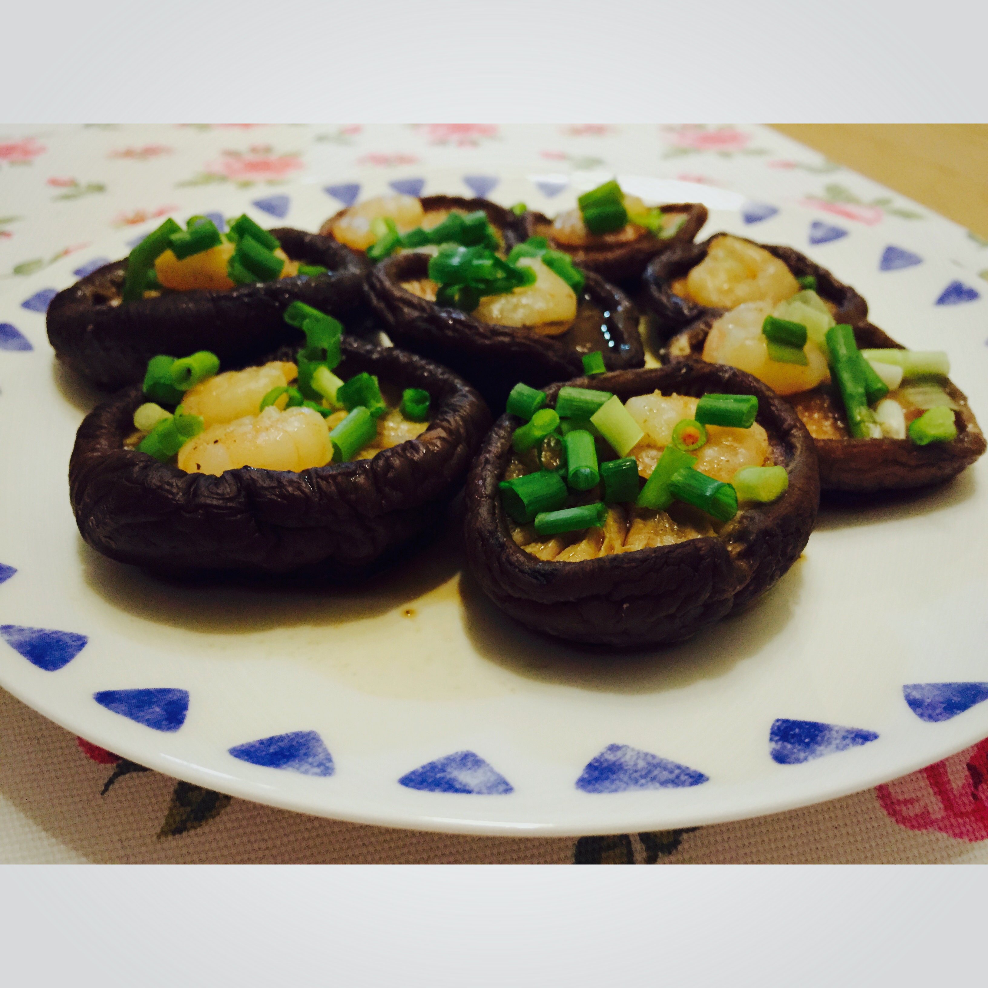 香菇蒸虾仁