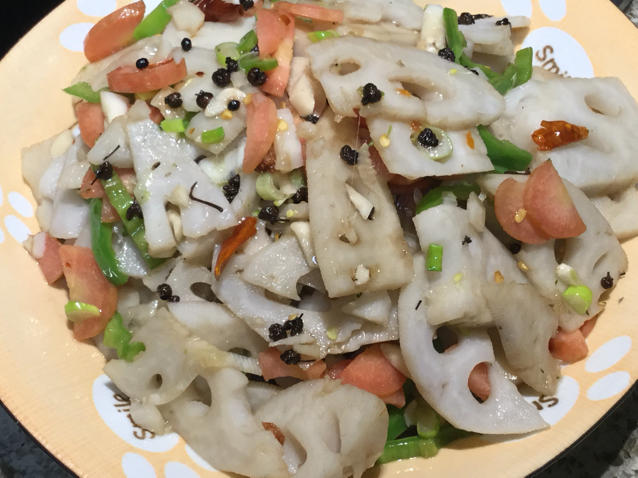 凉拌藕片