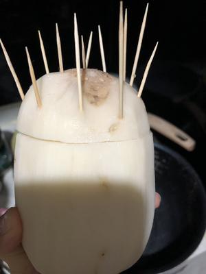 桂花糯米藕的做法 步骤3