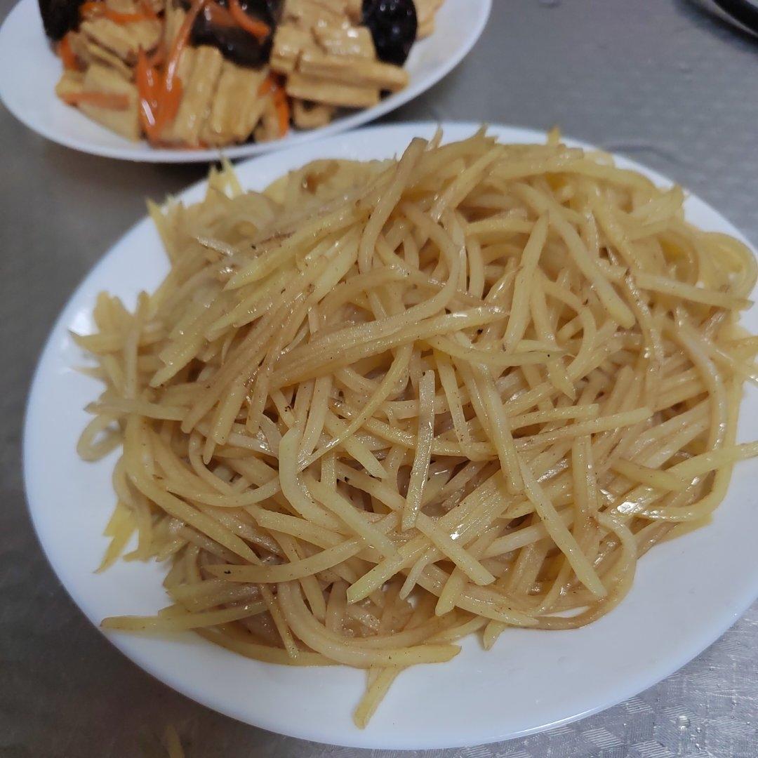 最喜欢的炒土豆丝