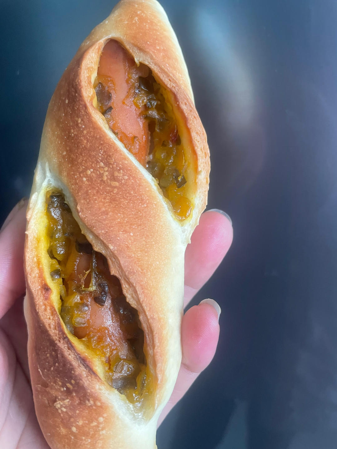 爆汁德式香肠面包｜大口吃肉肉｜发酵时间短｜快手好吃｜无需手套膜｜可做无油无糖