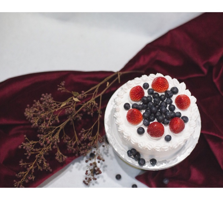 《Tinrry+》草莓奶油蛋糕（8寸配方）