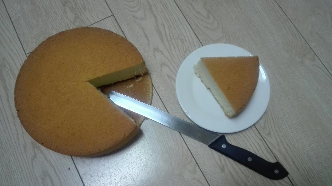 蛋糕的做法（8寸戚风蛋糕）