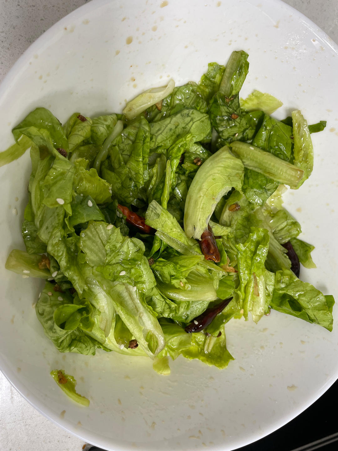 呛生菜（多次试验得出的）