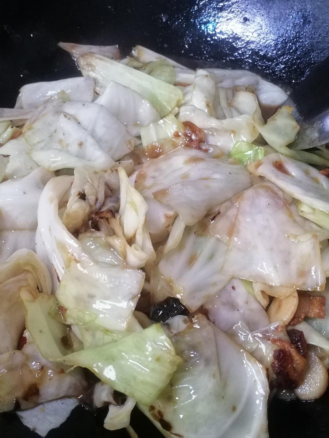 清炒包菜