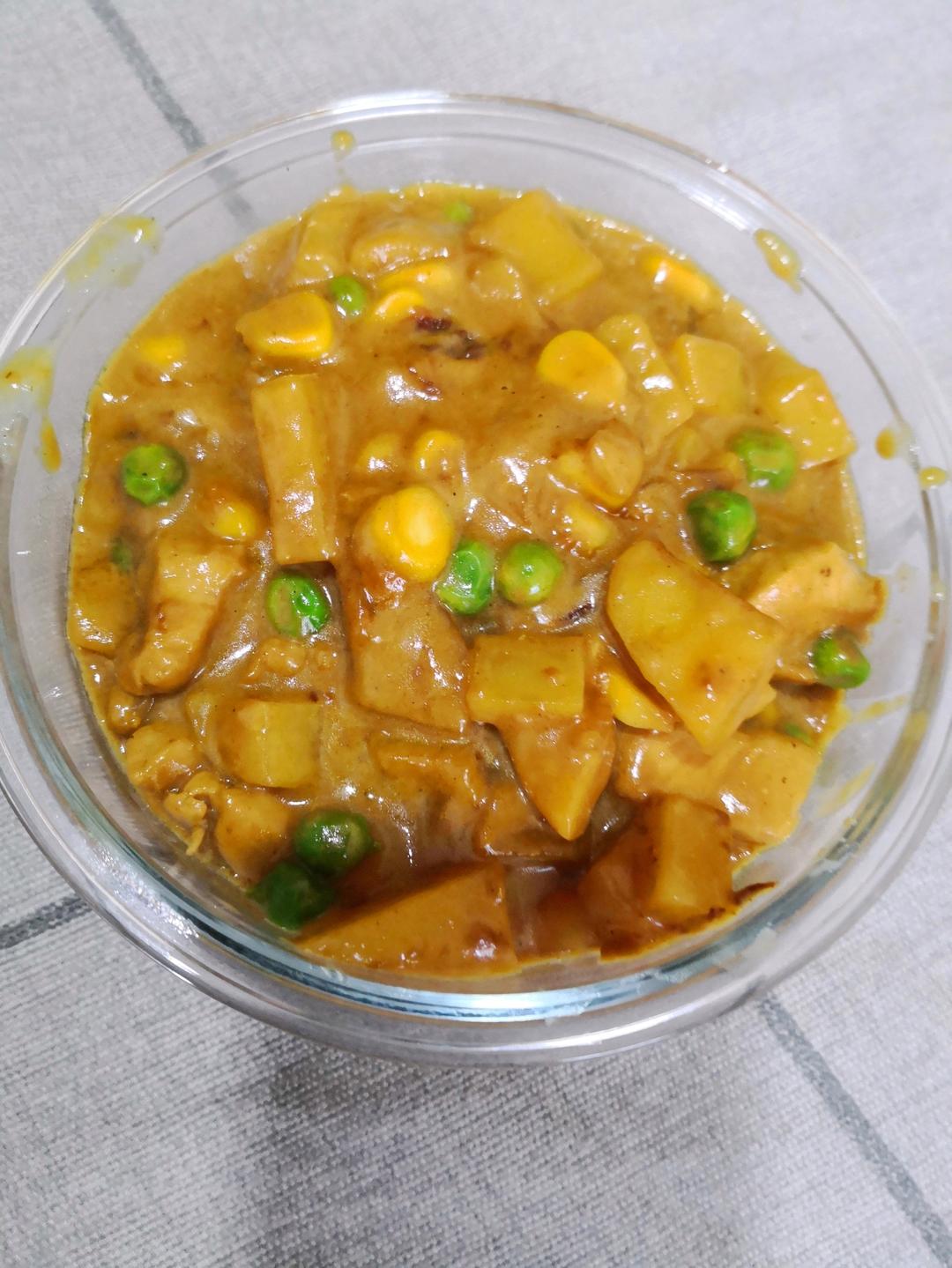 日式咖喱鸡肉饭（超浓郁）