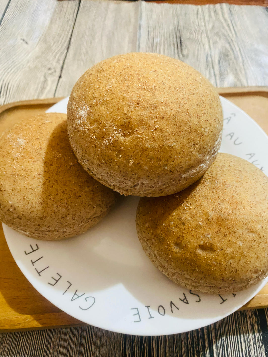 无糖无油全麦麦芬/简单好做好吃/一次发酵