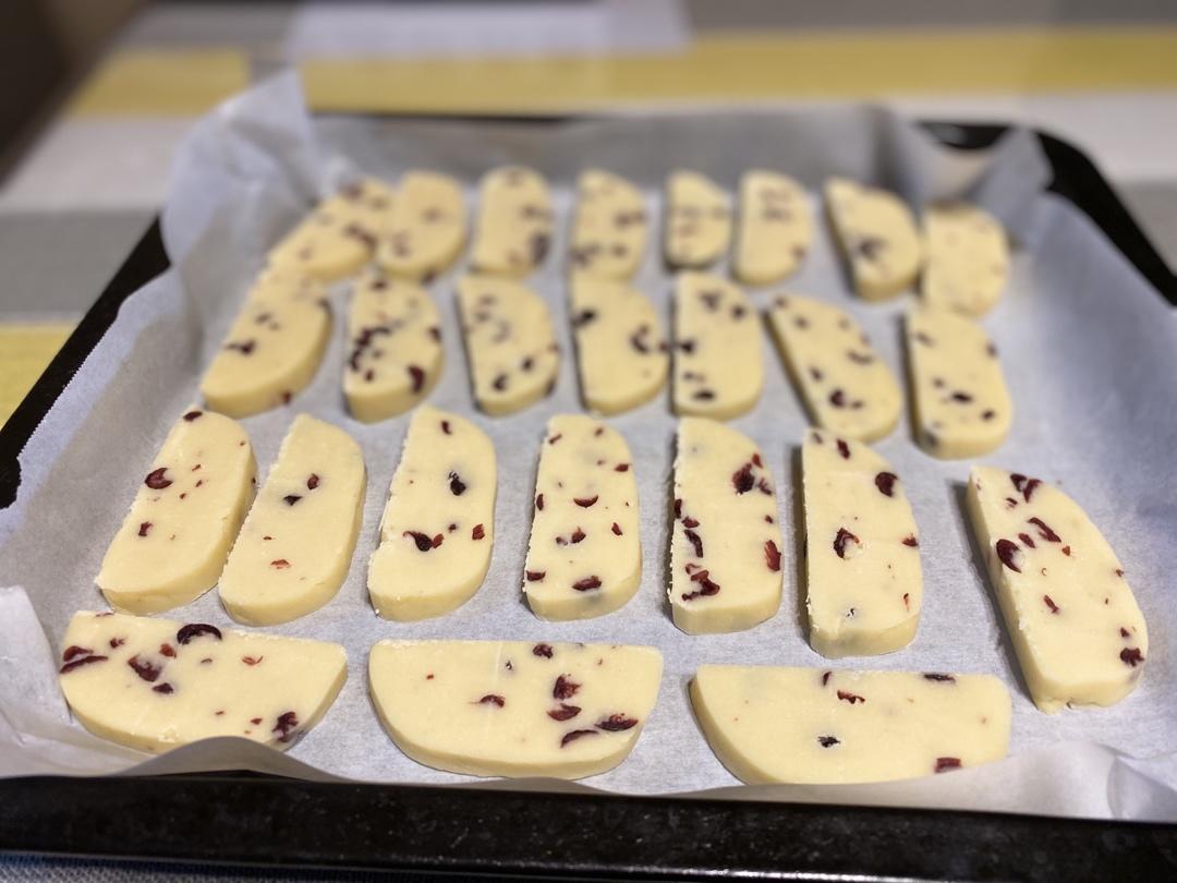 蔓越莓饼干——少油少糖中筋面粉