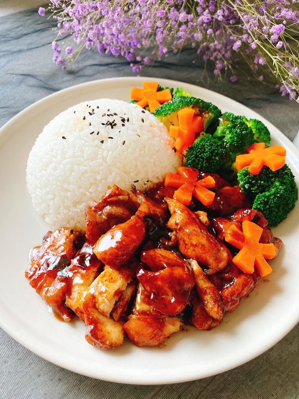 家庭版照烧鸡腿饭的做法 步骤15
