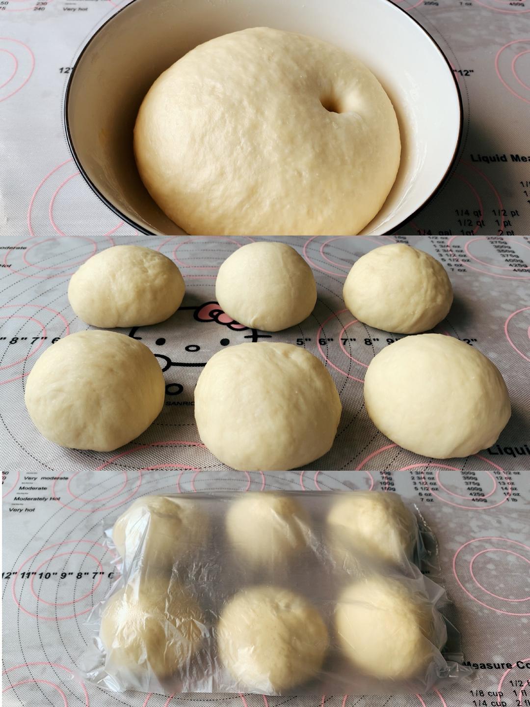 纯奶手撕吐司的做法 步骤1