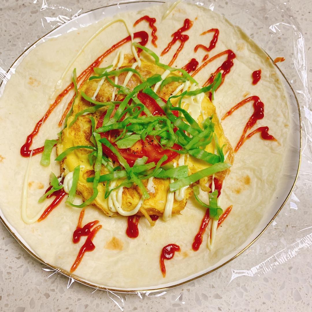 炸鸡卷饼