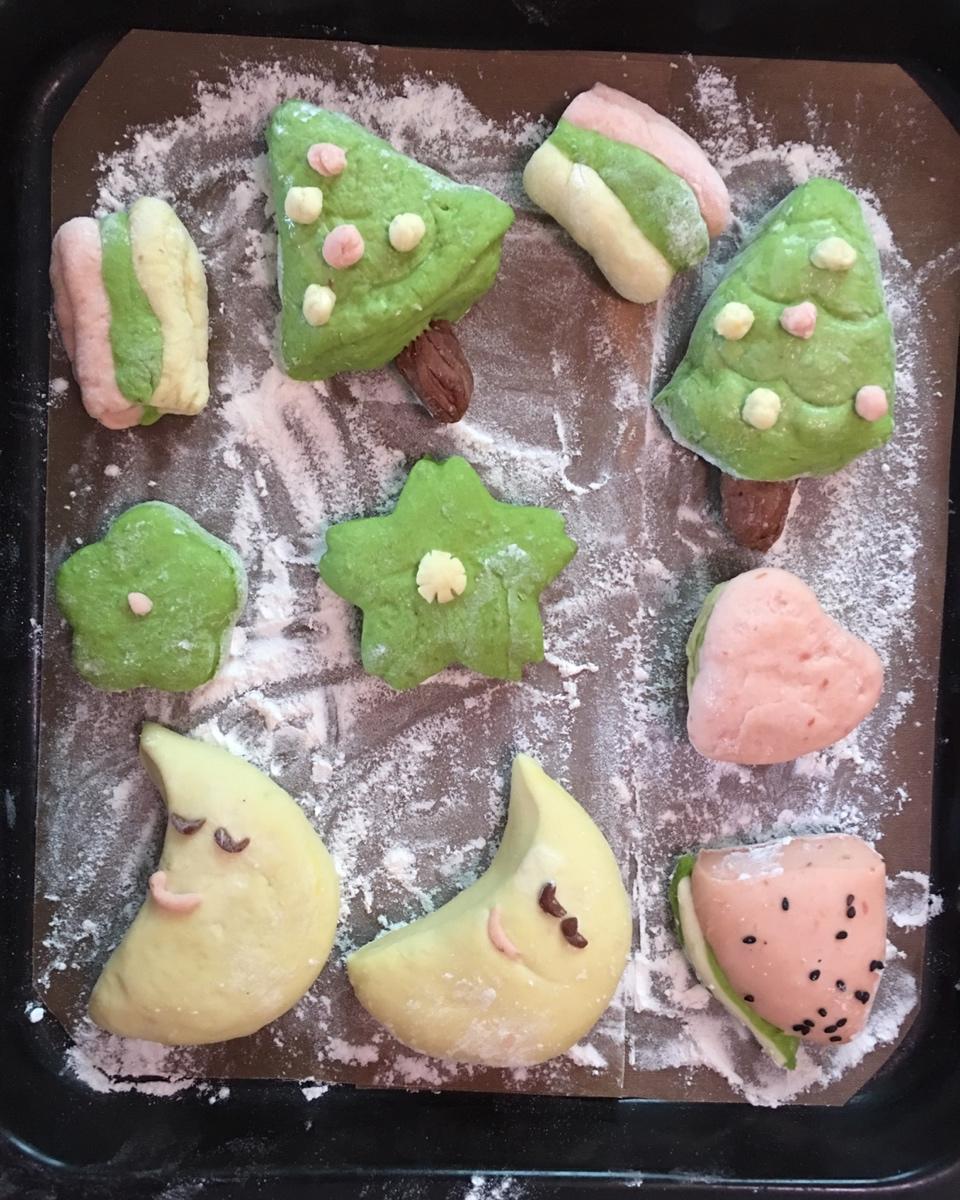 儿童辅食—彩色小馒头