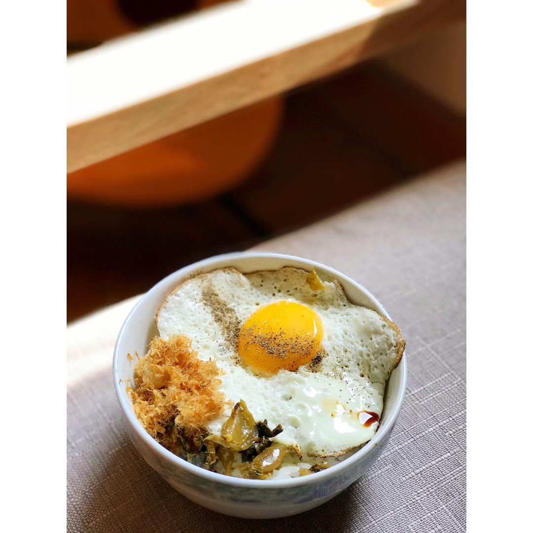 煎蛋(太阳蛋的做法）