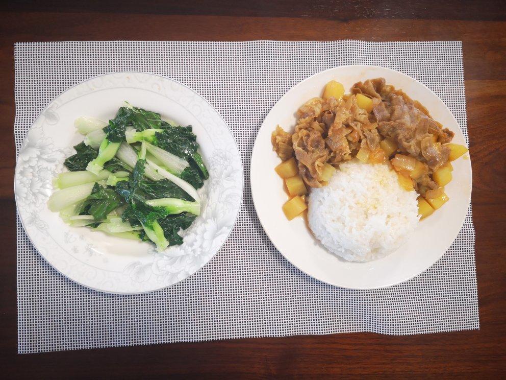 好吃到舔碗底的土豆肥牛拌饭