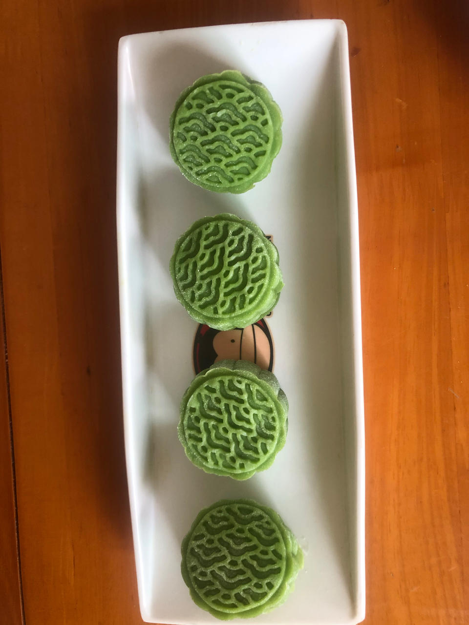 《Tinrry+》斑斓流心冰皮月饼（椰子和榴莲口味）