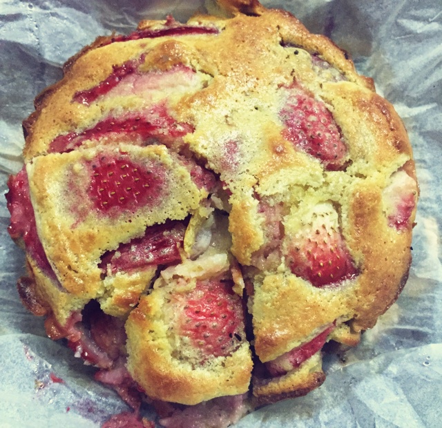 颠覆！家常快手草莓蛋糕