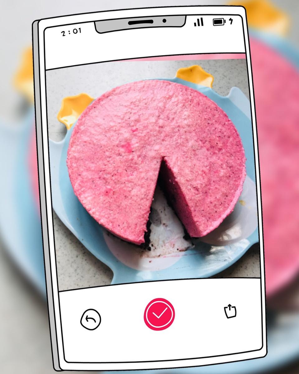 6寸酸奶香蕉慕斯蛋糕