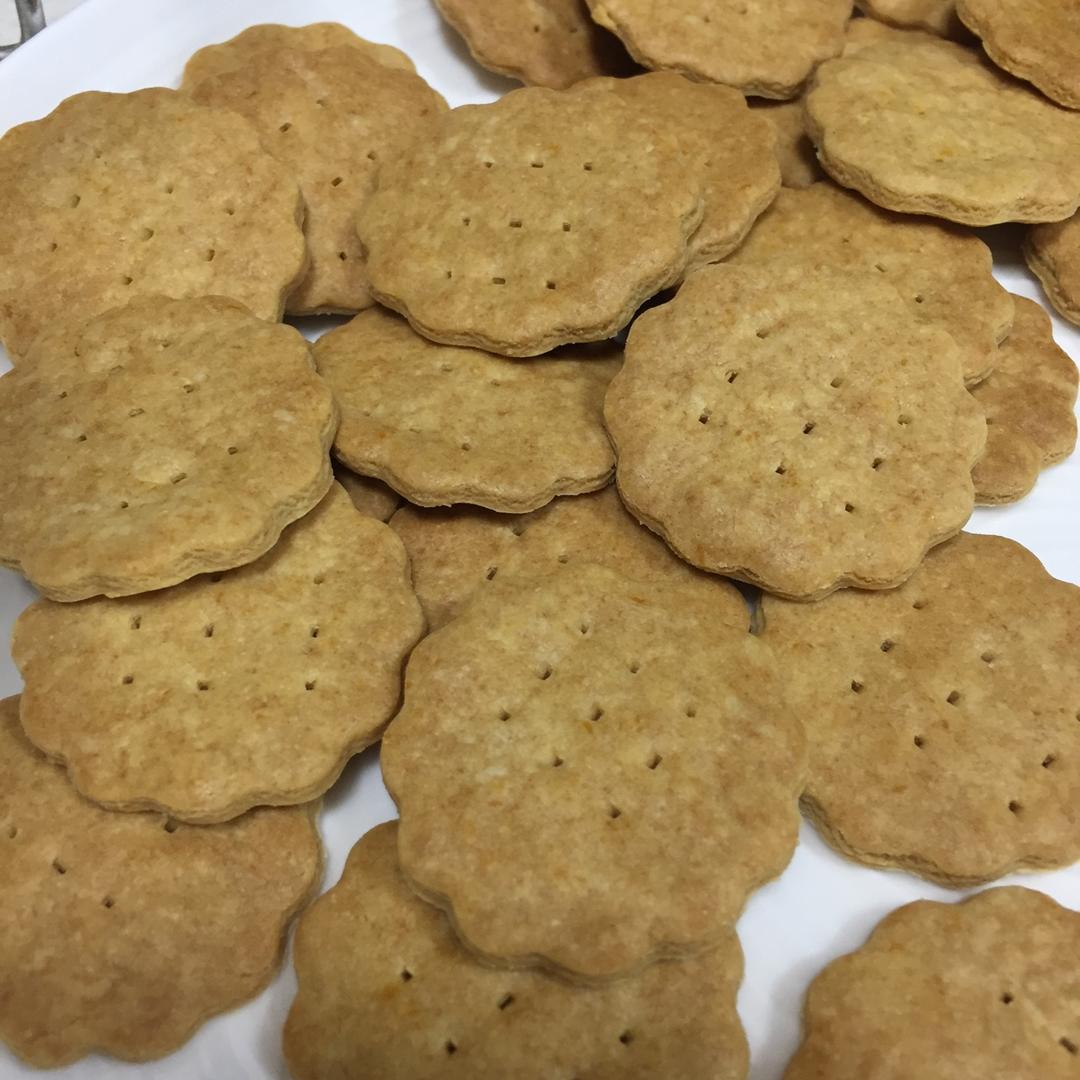 自制雪花酥小奇福饼干