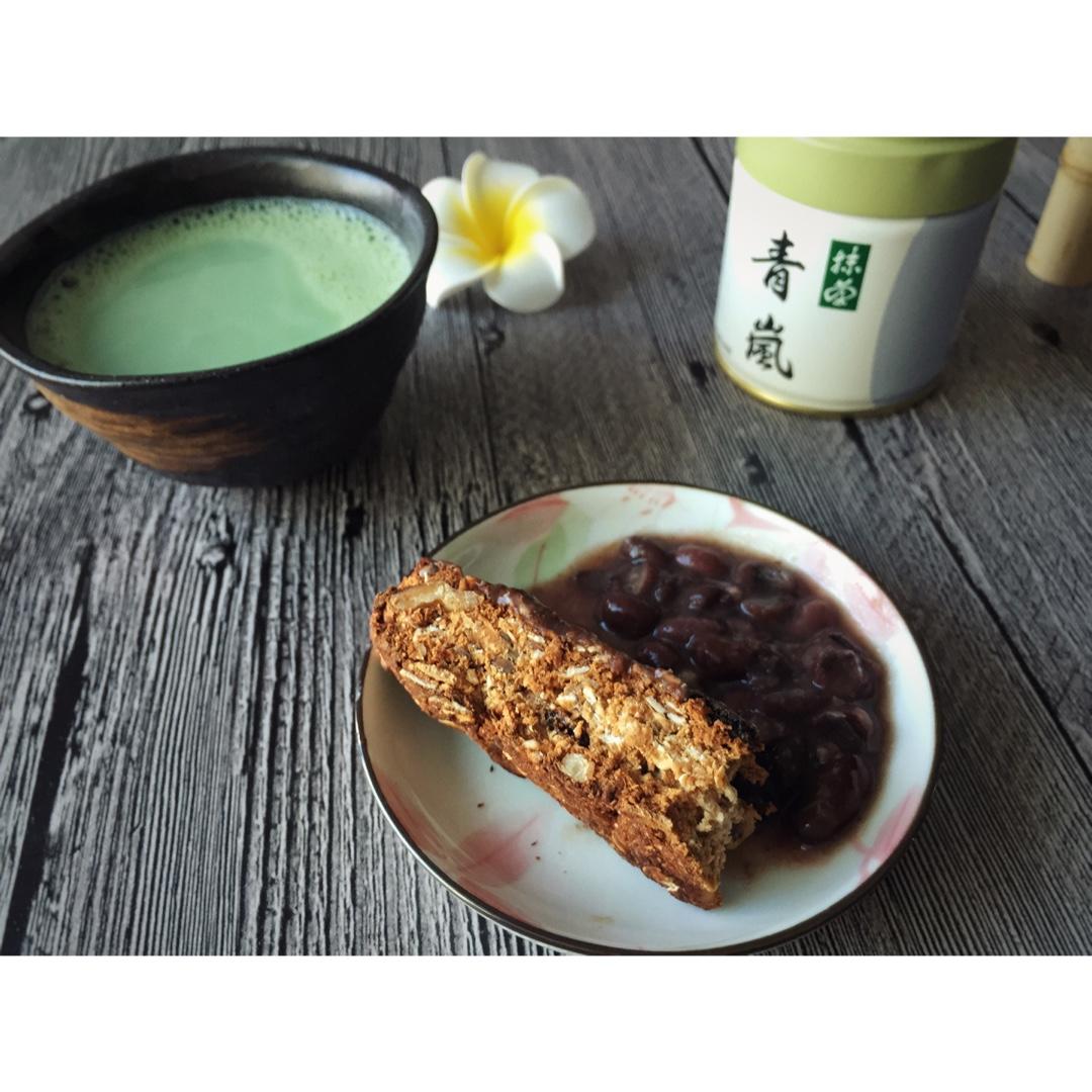 【健康零食】燕麦坚果意式脆饼