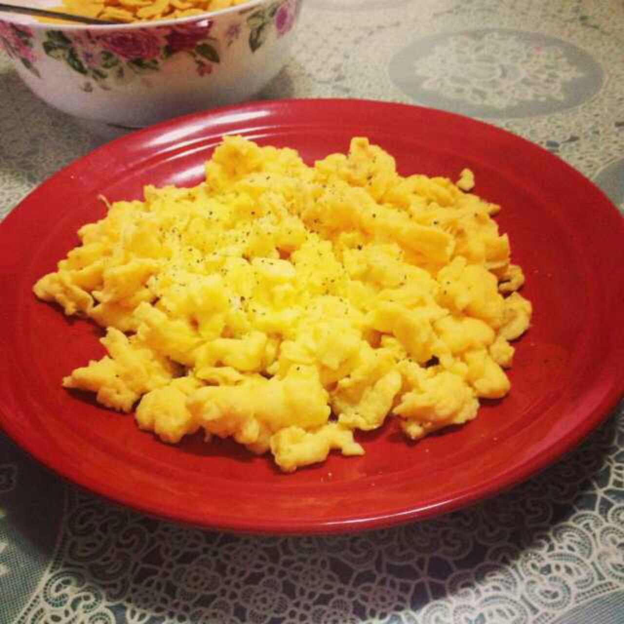 scramble egg —— 经典美式早餐