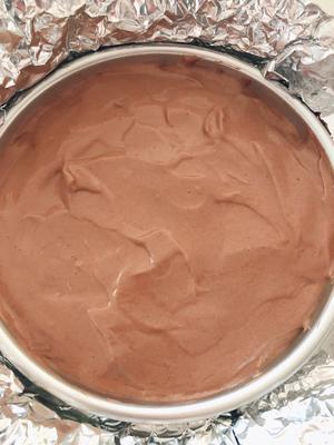 巧克力戚风蛋糕的做法 步骤15
