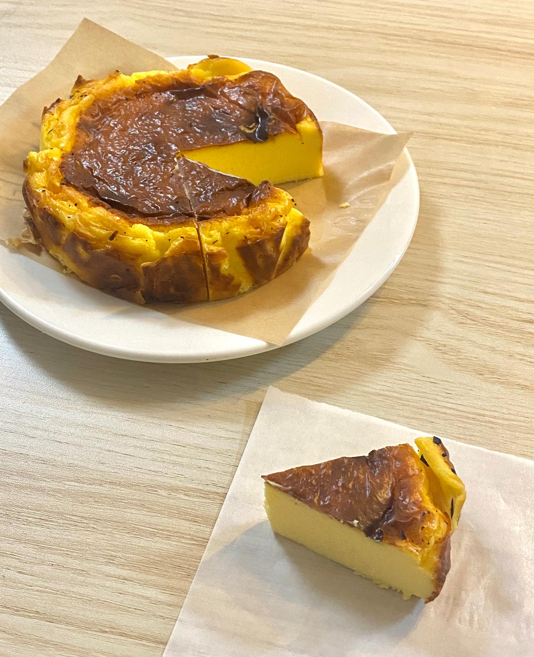 网红巴斯克芝士蛋糕