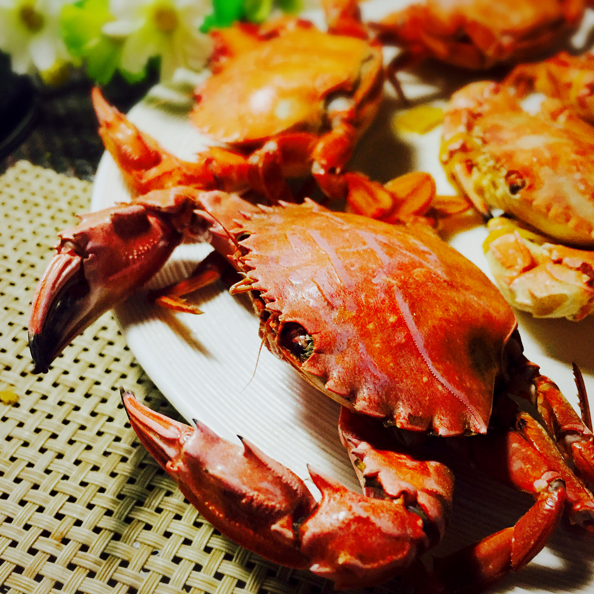 清蒸梭子蟹