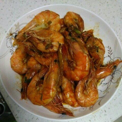 红烧基围虾