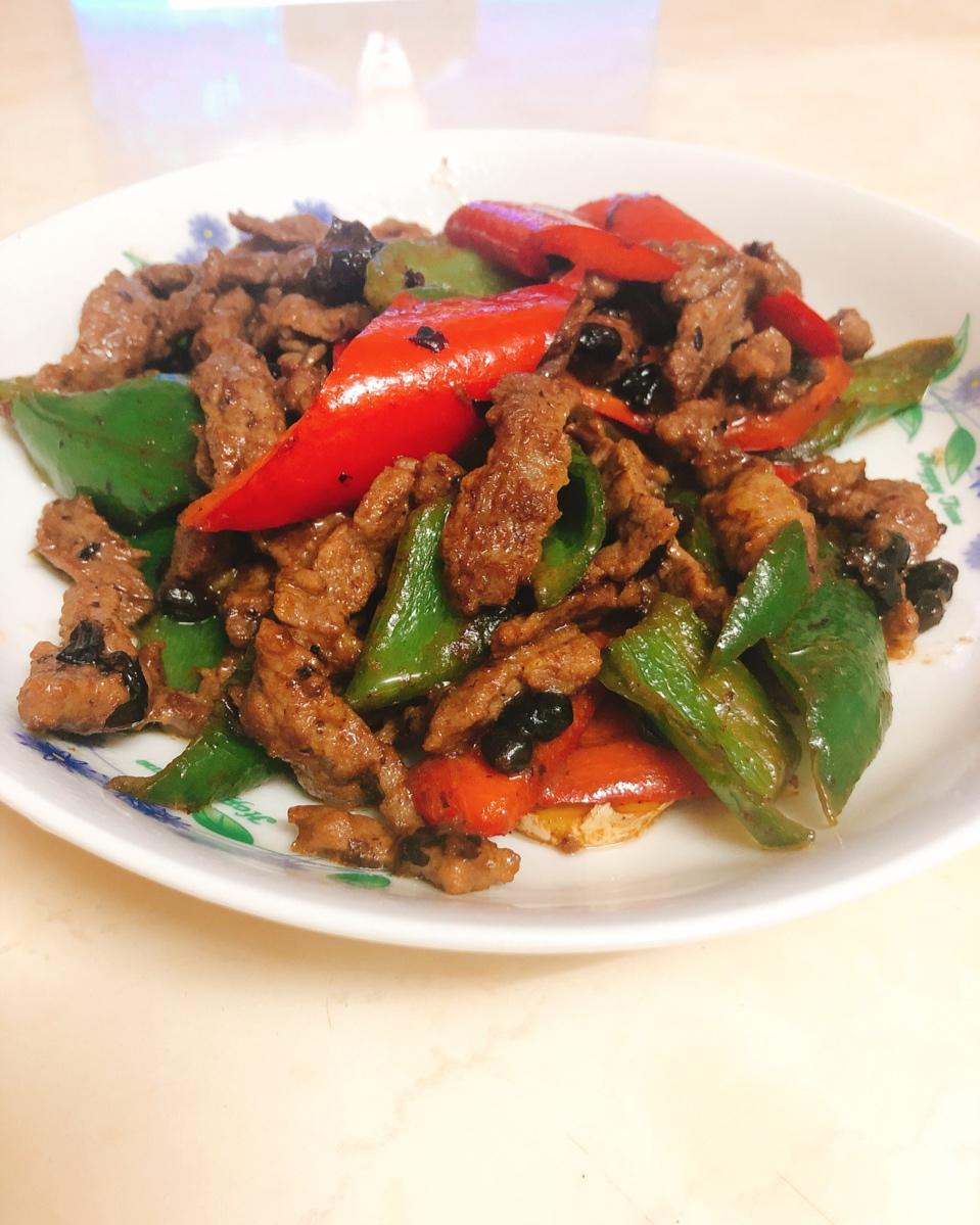青椒炒牛肉