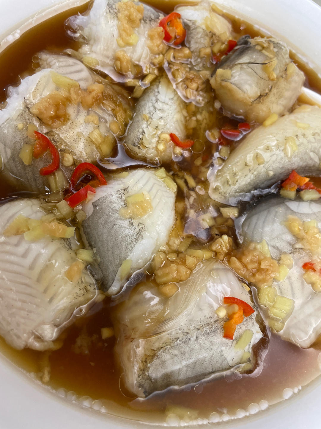 清蒸豆腐鱼（虾潺，水潺）