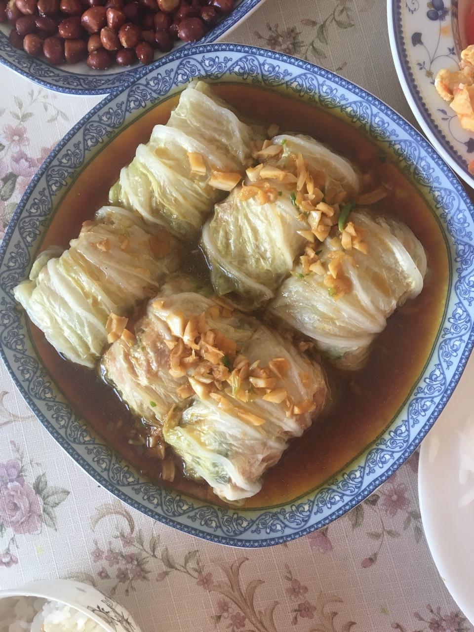 肉酿白菜卷