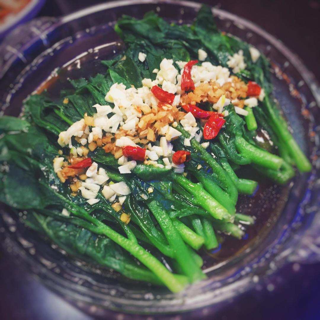 白灼木耳菜的做法