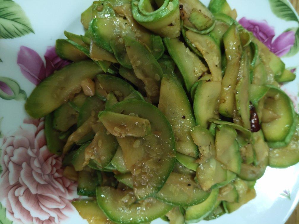清炒西葫芦，五分钟快手菜