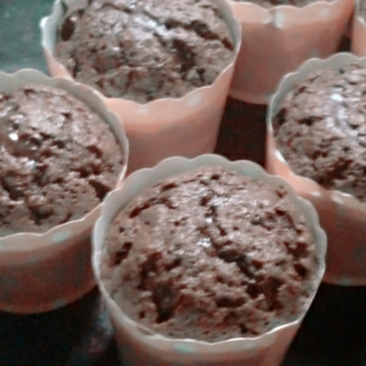 布朗尼杯子蛋糕