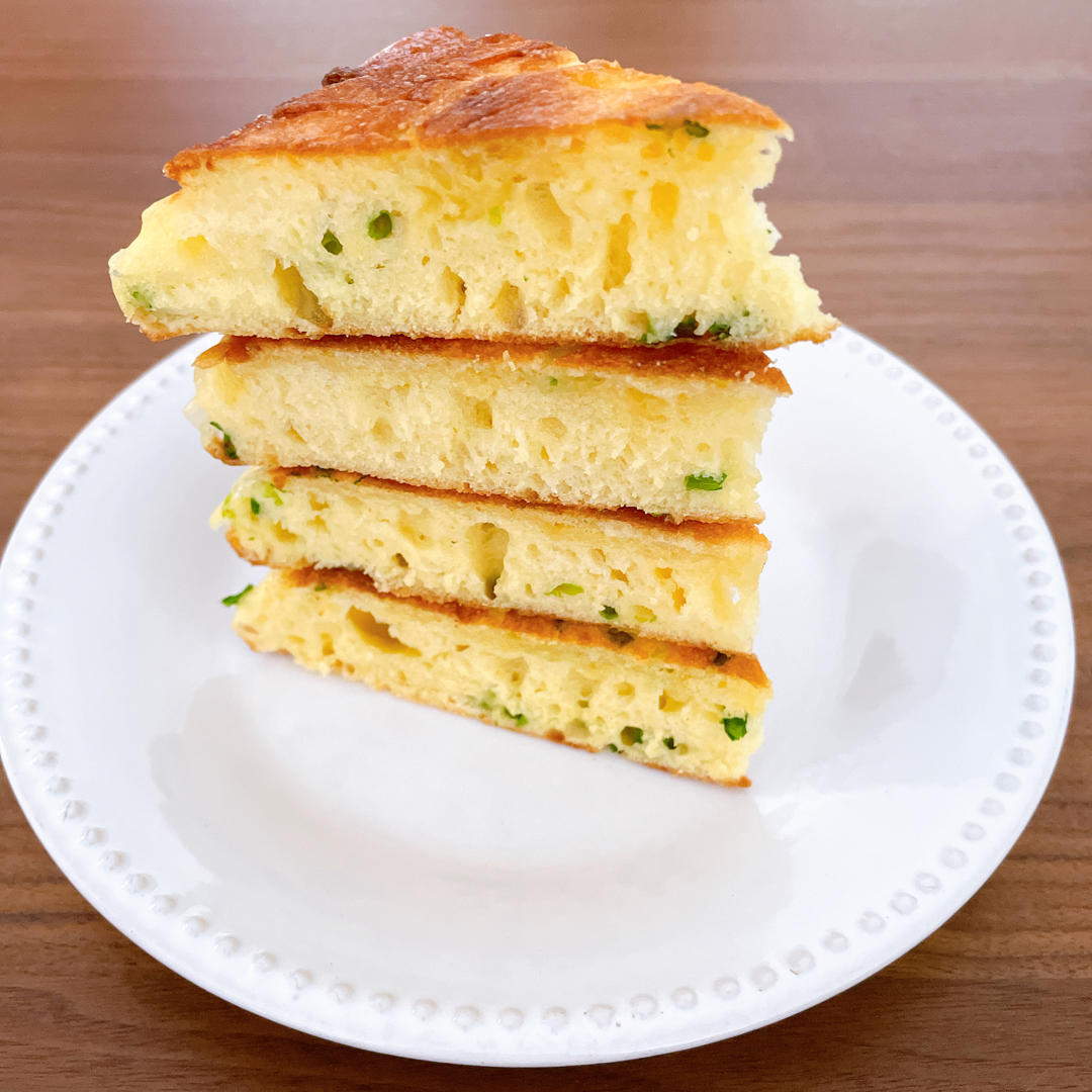 手不沾面做发面大饼