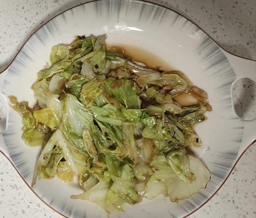 清炒包菜