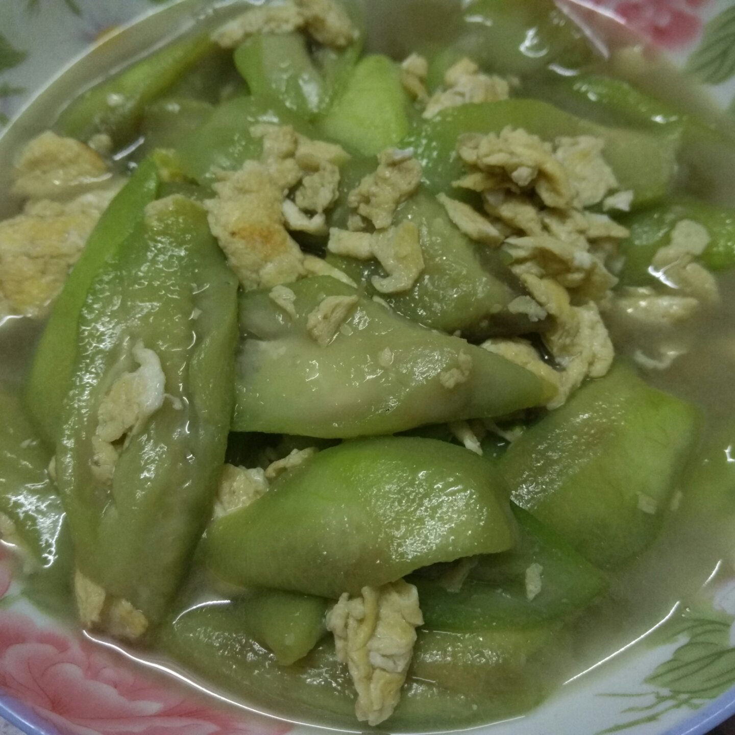 丝瓜炒蛋