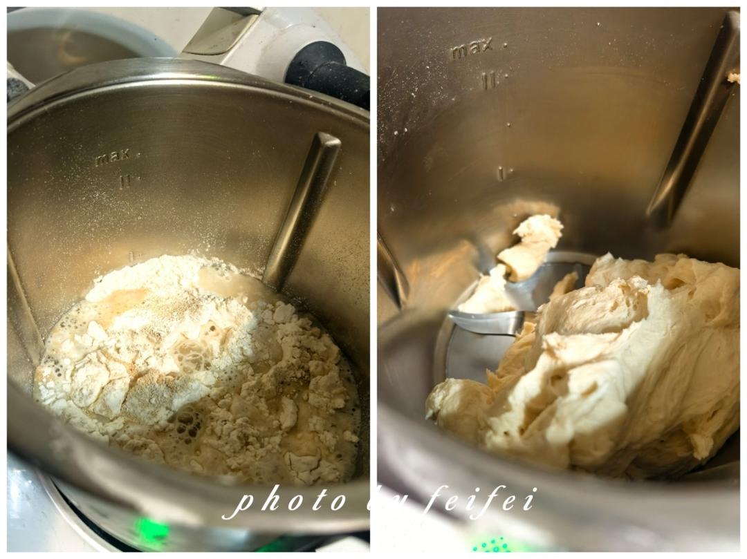 纯奶手撕吐司的做法 步骤1