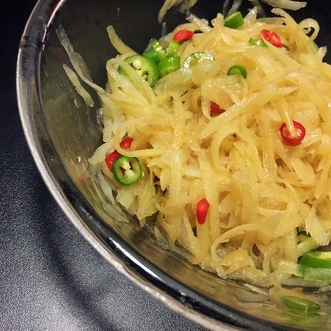 炝拌土豆丝