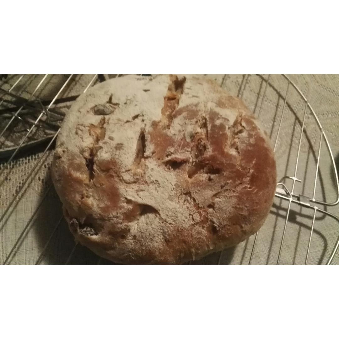 蔓越莓坚果软欧包