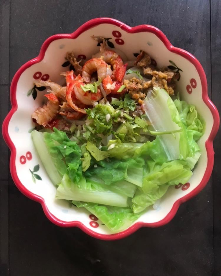 麻辣鲜香小龙虾拌米粉