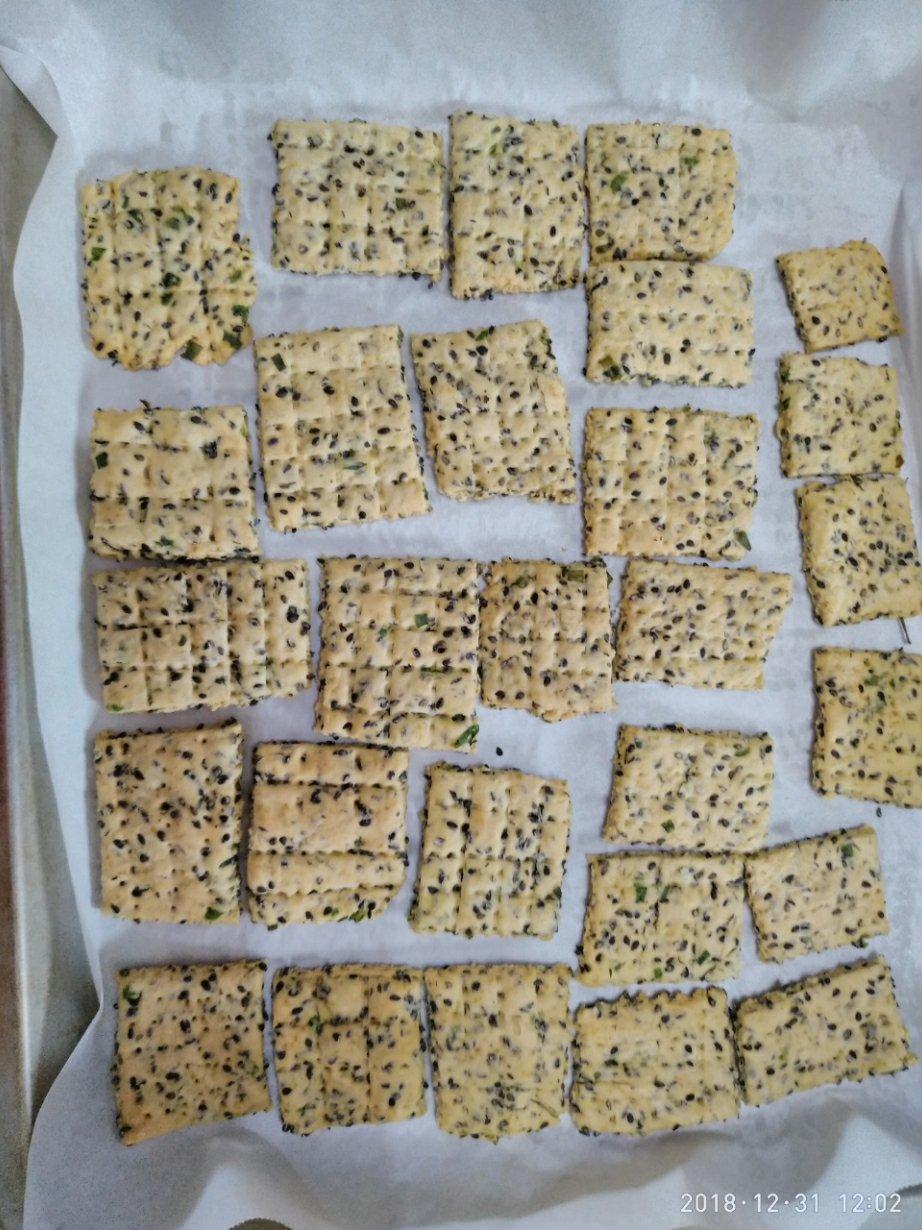 芝麻全麦苏打饼干（勾氏私房菜）