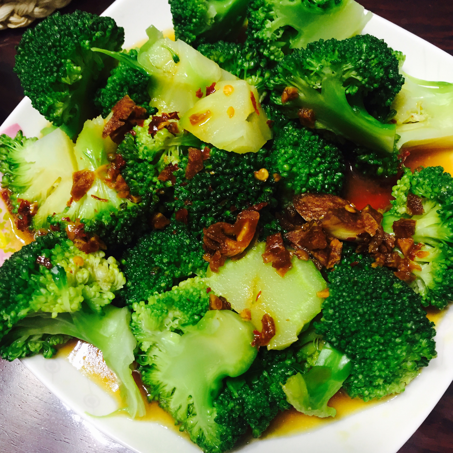 豉油白灼西兰花