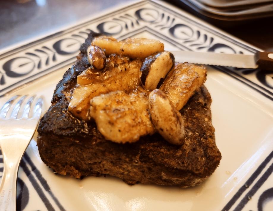 焦糖香蕉法式土司