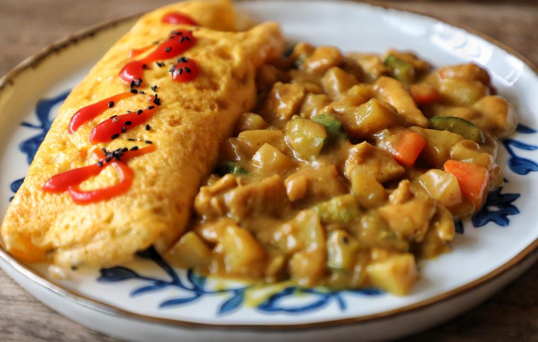 这是头牌了丨好吃的飞起来～🍛咖喱蛋包饭