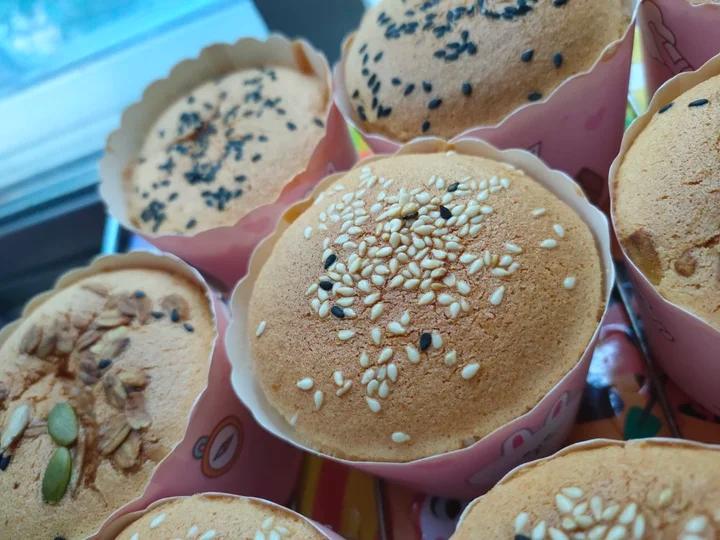 零失败~戚风纸杯小蛋糕🍰 ✨／8寸版戚风蛋糕