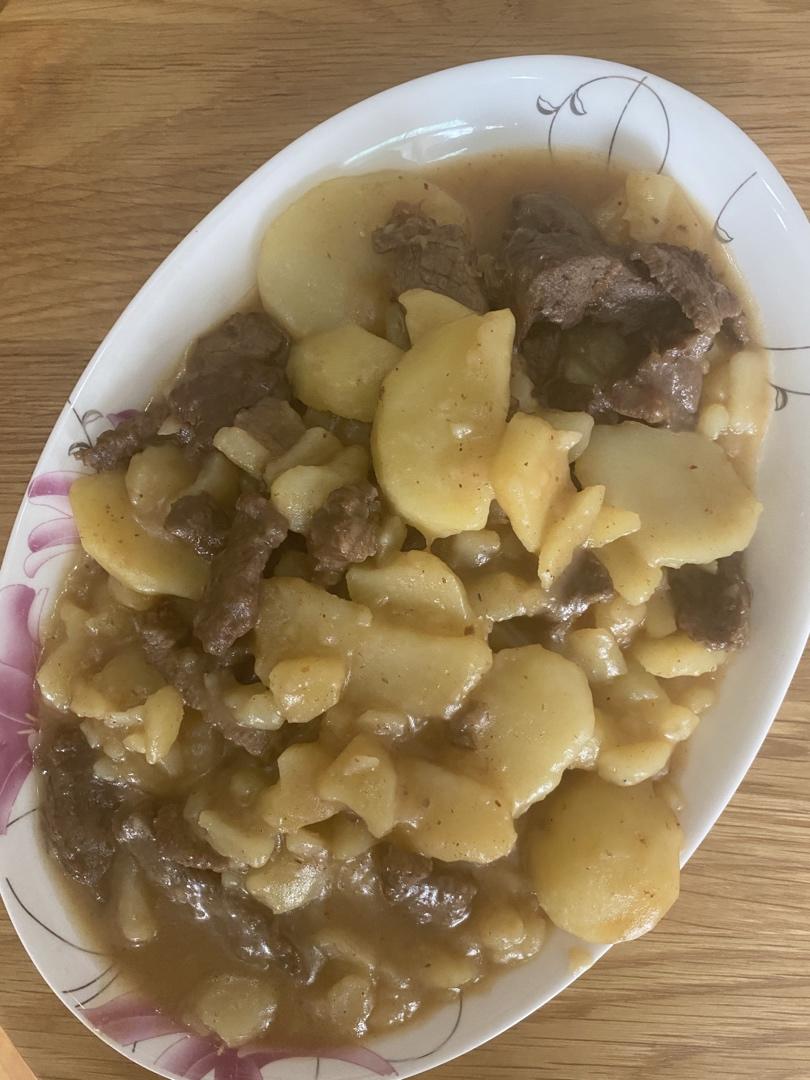 土豆炒牛肉