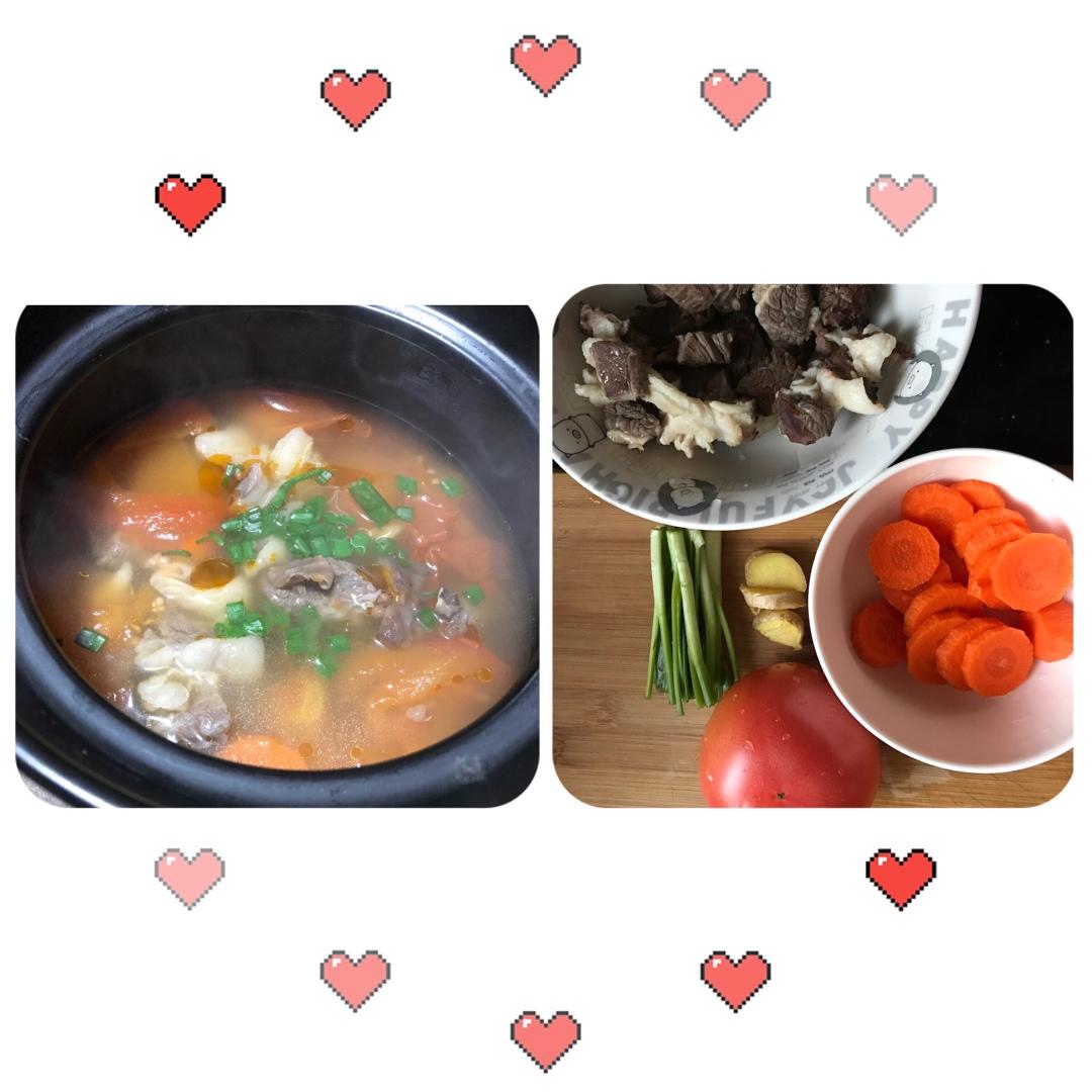 土豆番茄牛腩汤